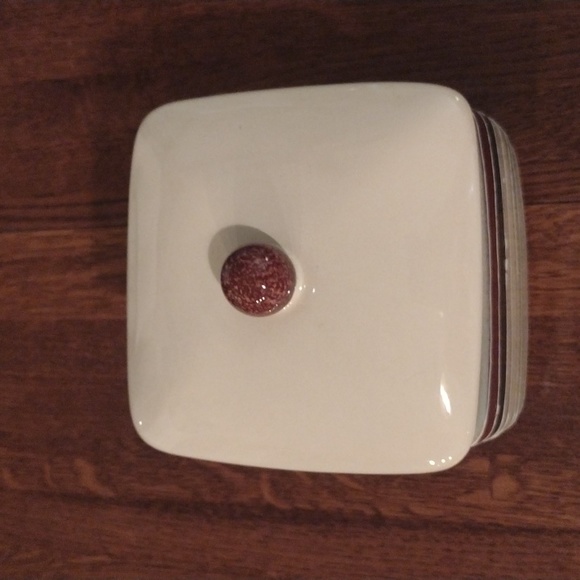 Vintage Tabletops Lifestyles Jentry Ceramic Canister Storage Cookie Jar b630 - Picture 2 of 6